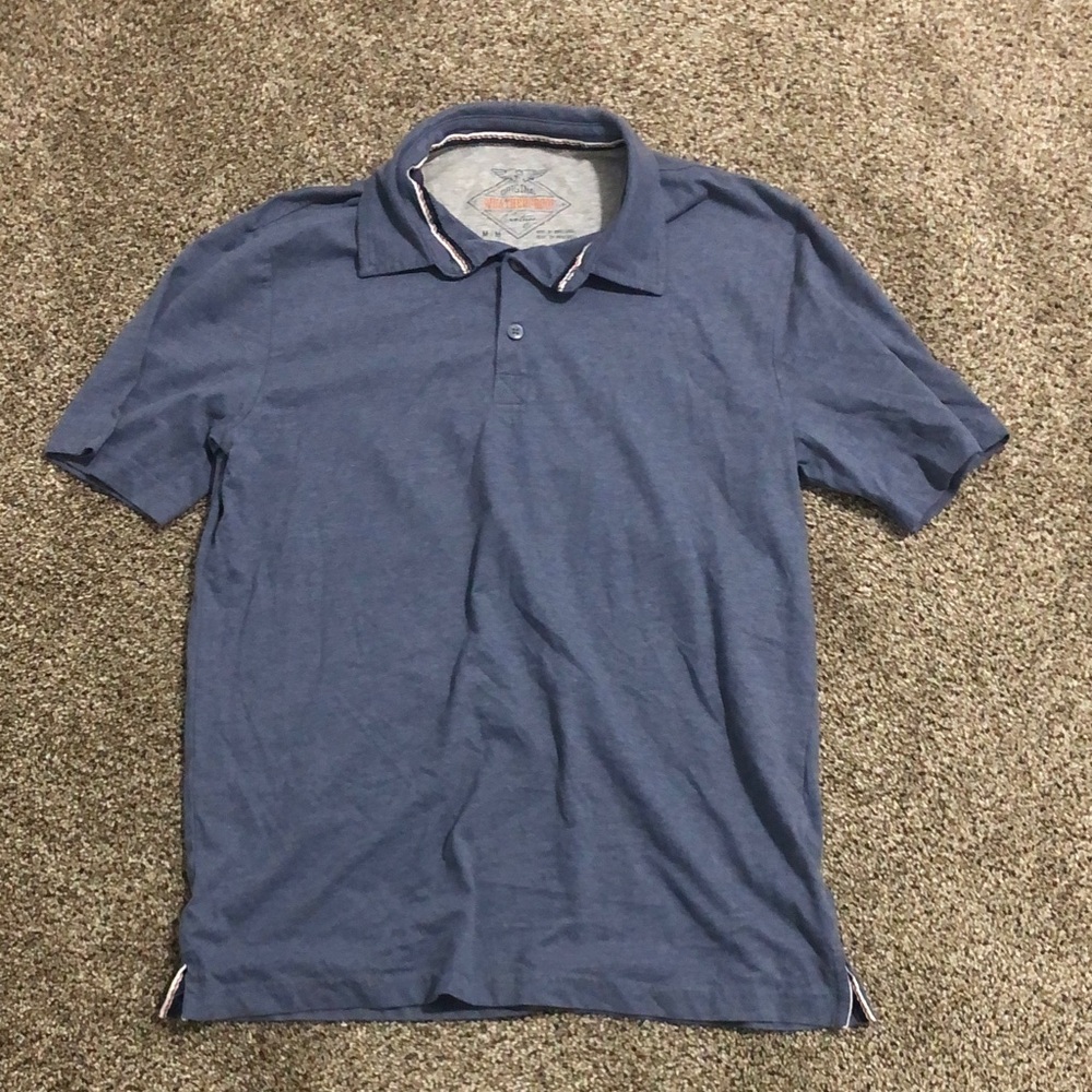 Weatherproof Navy Polo Shirt for Men